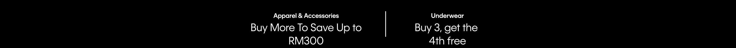 Calvin Klein Buy More to Save up to RM300